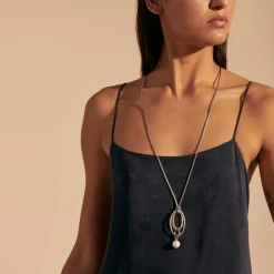 Women John Hardy Pendants^Palu Pearl Pendant Necklace, Silver, Gold