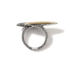 Women John Hardy Statement^Palu Ring, Sterling Silver, Gold