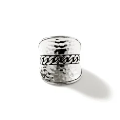 Women John Hardy Statement^Palu Saddle Ring, Sterling Silver