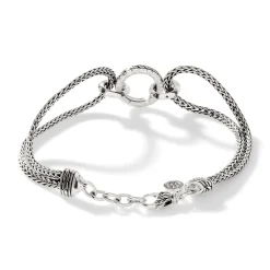 Women John Hardy Chains^Palu Station Bracelet, Sterling Silver, Gold