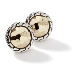 Women John Hardy Studs^Palu Stud Earring, Sterling Silver, Gold