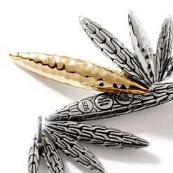 Women John Hardy Studs^Palu Stud Earring, Sterling Silver, Gold