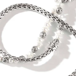 Men John Hardy Chains^Pearl Chain Double Wrap, Sterling Silver