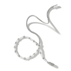 Men John Hardy Chains^Pearl Chain Double Wrap, Sterling Silver