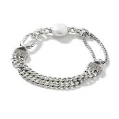 Men John Hardy Chains^Pearl Chain Link Bracelet, Sterling Silver