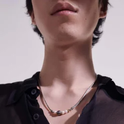 Women John Hardy Layering^Pearl Chain Necklace, Sterling Silver, Gold