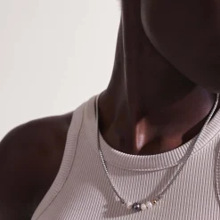 Women John Hardy Layering^Pearl Chain Necklace, Sterling Silver, Gold