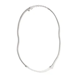 Women John Hardy Layering^Pearl Chain Necklace, Sterling Silver, Slim