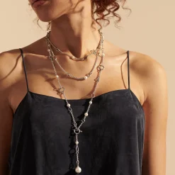 Women John Hardy Layering^Pearl Convertible Sautoir, Sterling Silver