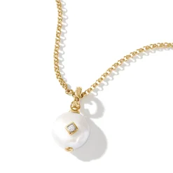 Women John Hardy Pendants^Pearl Pendant, Gold, Diamond