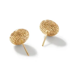 Men John Hardy Studs^Pearl Stud Earring, Gold