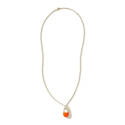 Men John Hardy Tags & Pendants^Pebble Necklace, Gold, Silver, Diamonds