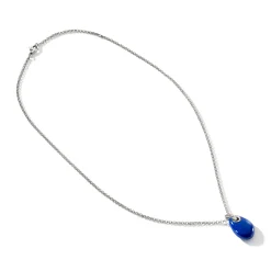 Men John Hardy Tags & Pendants^Pebble Necklace, Sterling Silver, Diamonds