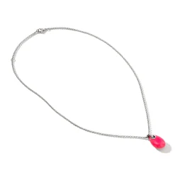 Men John Hardy Tags & Pendants^Pebble Necklace, Sterling Silver, Diamonds