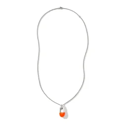 Men John Hardy Tags & Pendants^Pebble Necklace, Sterling Silver, Diamonds