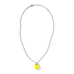 Men John Hardy Tags & Pendants^Pebble Necklace, Sterling Silver, Diamonds