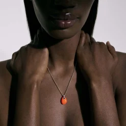 Women John Hardy Pendants^Pebble Necklace, Sterling Silver, Diamonds