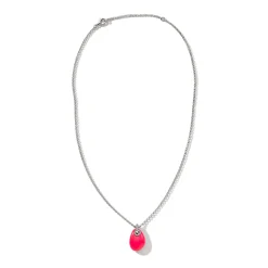 Women John Hardy Pendants^Pebble Necklace, Sterling Silver, Diamonds