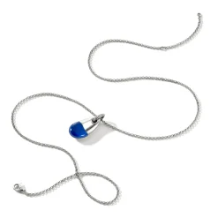Men John Hardy Tags & Pendants^Pebble Necklace, Sterling Silver, Diamonds