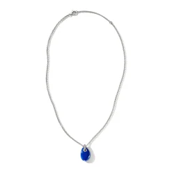 Men John Hardy Tags & Pendants^Pebble Necklace, Sterling Silver, Diamonds