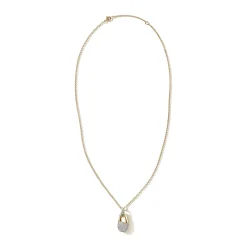 Men John Hardy Tags & Pendants^Pebble Pendant, Sterling Silver, Diamonds