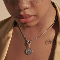 Women John Hardy Pendants^Pendant Keyring Necklace, Sterling Silver