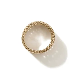 Women John Hardy Soft^Rata Chain Band Ring, Sterling Silver, Wide