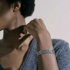 Men John Hardy Chains^Rata Chain Bracelet, Silver, Gold, 12Mm