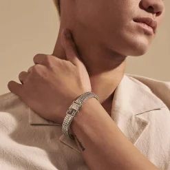 Men John Hardy Chains^Rata Chain Bracelet, Sterling Silver, 11.5Mm