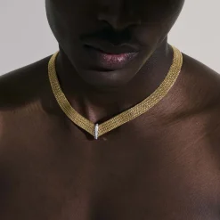 Women John Hardy Statement^Rata Chain Chevron Necklace, Sterling Silver