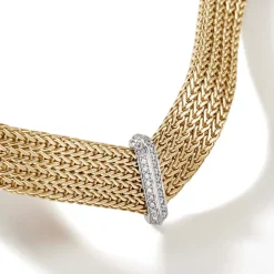 Women John Hardy Statement^Rata Chain Chevron Necklace, Sterling Silver