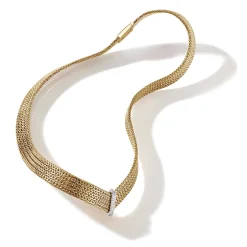 Women John Hardy Statement^Rata Chain Chevron Necklace, Sterling Silver