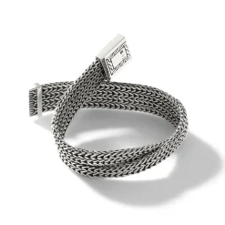 Men John Hardy Chains^Rata Chain Crossover Bracelet, Gold, Silver