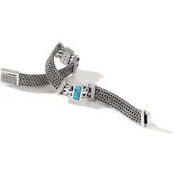 Men John Hardy Chains^Rata Chain Inlay Bracelet, Silver, Gemstone