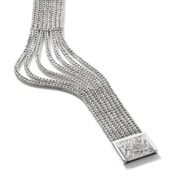 Women John Hardy Chains^Rata Chain Multi Row Bracelet, Silver