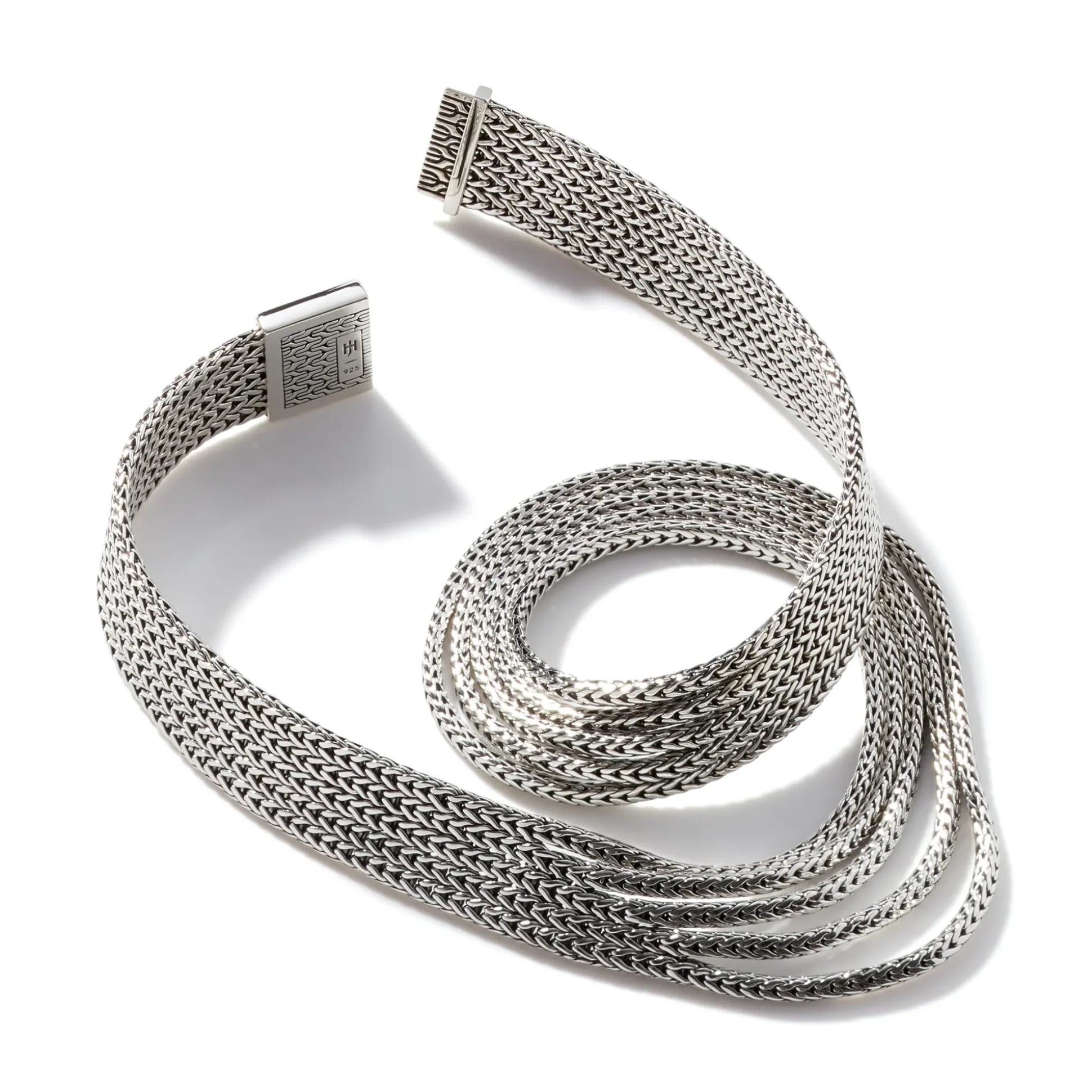 Women John Hardy Statement^Rata Chain Multi Row Necklace, Silver