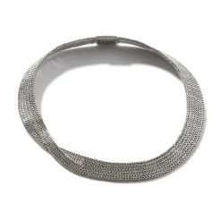 Women John Hardy Statement^Rata Chain Necklace, Sterling Silver, 18Mm