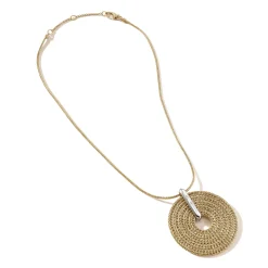 Women John Hardy Pendants^Rata Chain Pendant Necklace, Silver, Gold