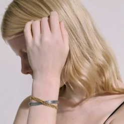 Men John Hardy Chains^Rata Curb Chain Wrap, Gold, Silver, 5.2Mm