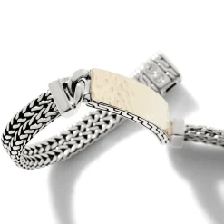 Men John Hardy Chains^Rata Palu Bracelet, Sterling Silver, Gold