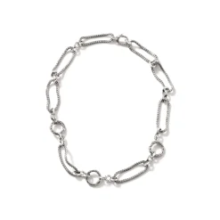 Women John Hardy Layering^Soft Chain Link Necklace, Sterling Silver