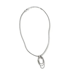 Women John Hardy Pendants^Soft Chain Pendant Necklace, Silver, 2.5Mm