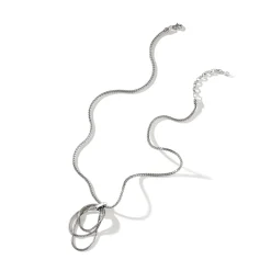 Women John Hardy Pendants^Soft Chain Pendant Necklace, Silver, 2.5Mm