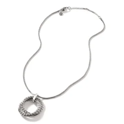 Women John Hardy Pendants^Soft Chain Pendant Necklace, Silver, 1.8Mm