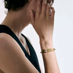 Men John Hardy Cuffs^Spear Flex Cuff, Sterling Silver, Diamonds