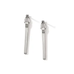 Women John Hardy Drops^Surf Drop Earring, Sterling Silver