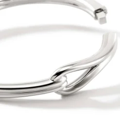 Men John Hardy Cuffs^Surf Hinged Bangle, Sterling Silver
