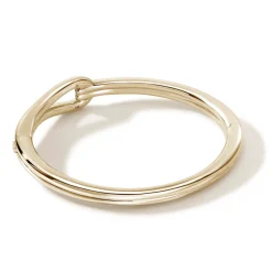 Men John Hardy Cuffs^Surf Hinged Bangle, Sterling Silver