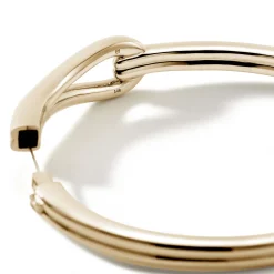 Men John Hardy Cuffs^Surf Hinged Bangle, Sterling Silver