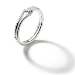 Men John Hardy Cuffs^Surf Hinged Bangle, Sterling Silver, Wide